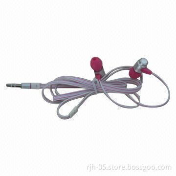Flat Cord Earphone